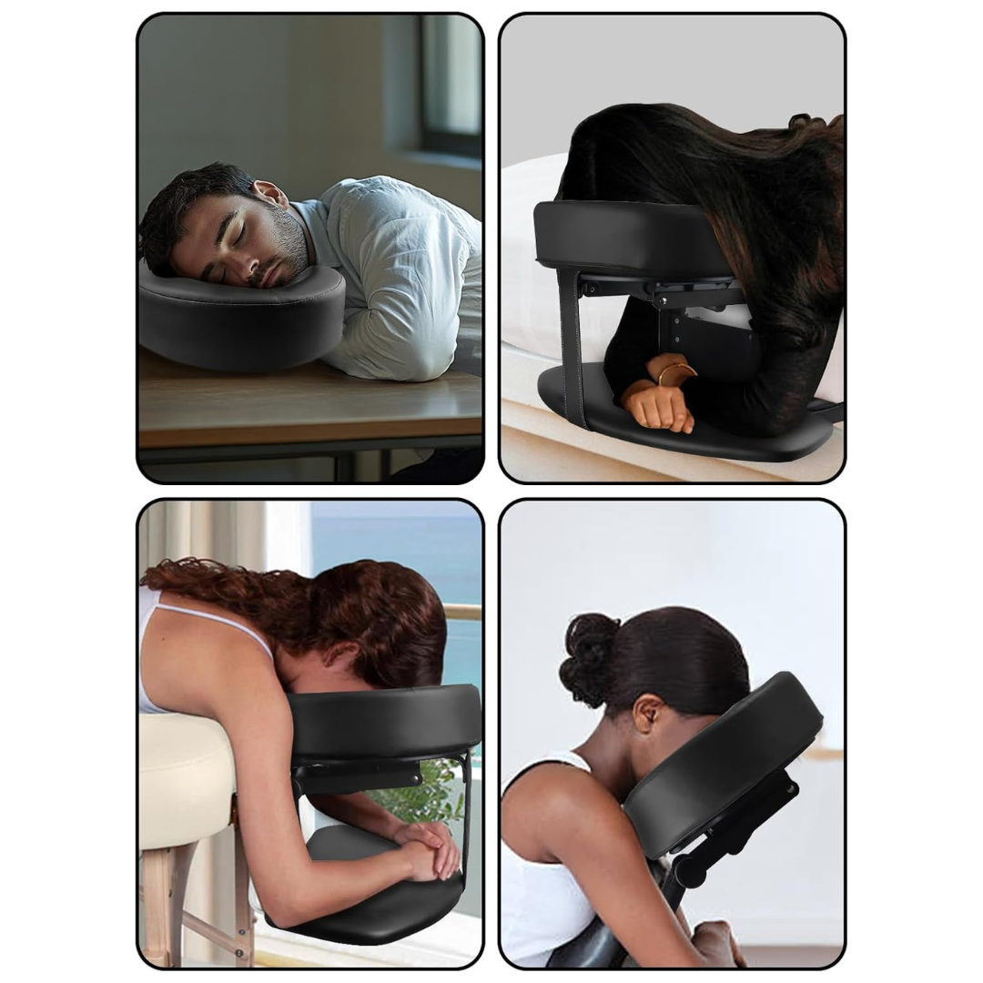 Bed massage headrest
