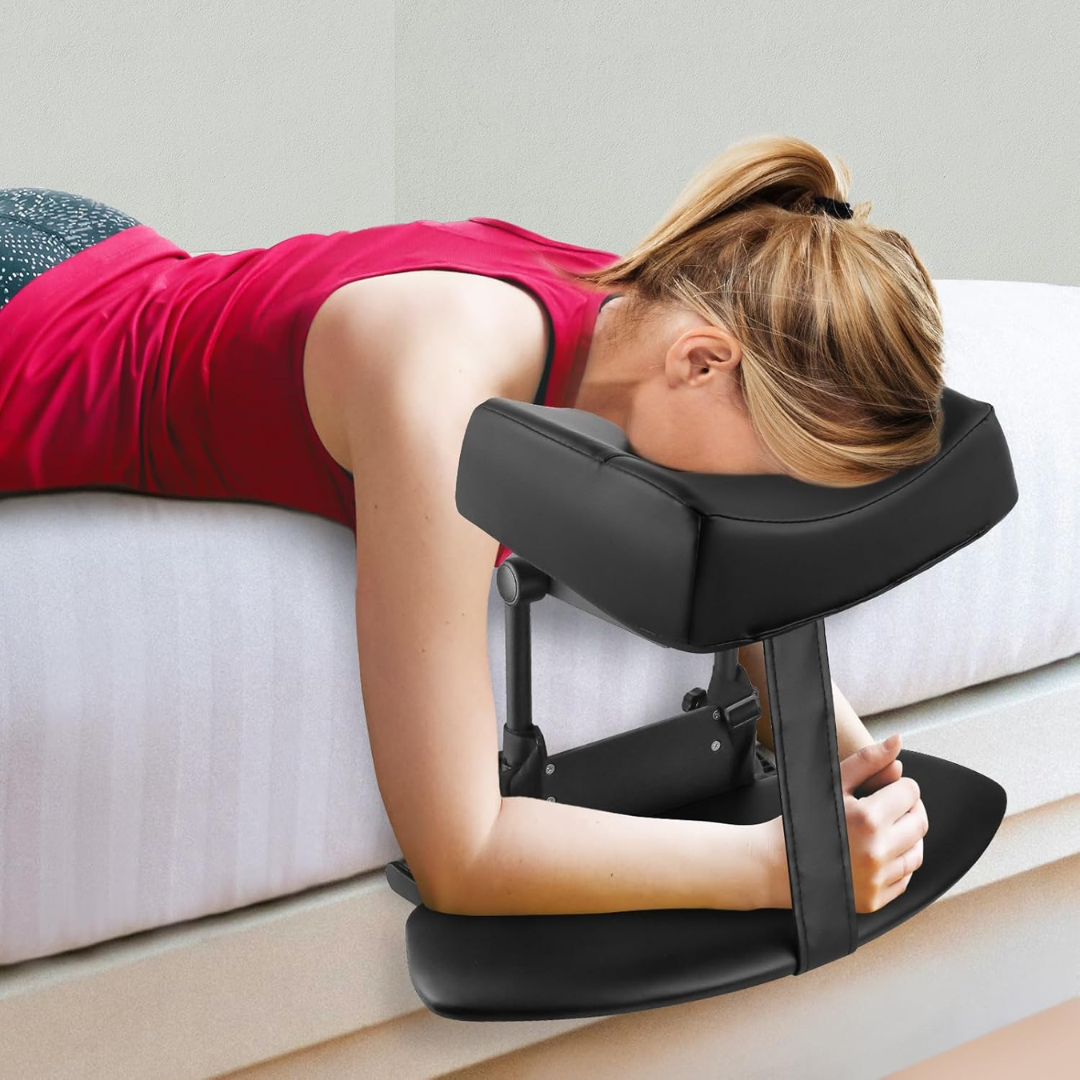 Bed massage headrest